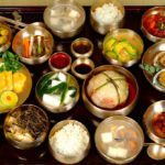 Korean traditional dining table